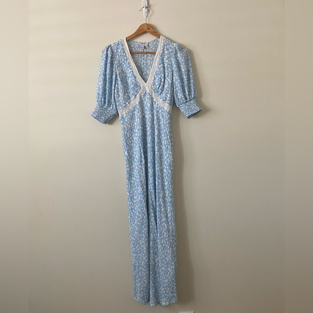 Rixo Light Blue Dress 2